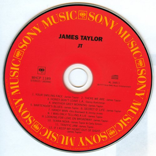 James Taylor - JT (1977) [2006 Japanese Edition]