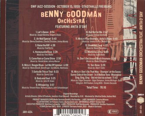 Benny Goodman Orchestra Feat. Anita O'Day - Benny Goodman Orchestra Feat. Anita O'Day (2021) CD Rip