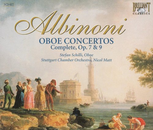 Stefan Schilli, Stuttgart Chamber Orchestra, Nicol Matt - Albinoni: Oboe Concertos (2005) CD-Rip