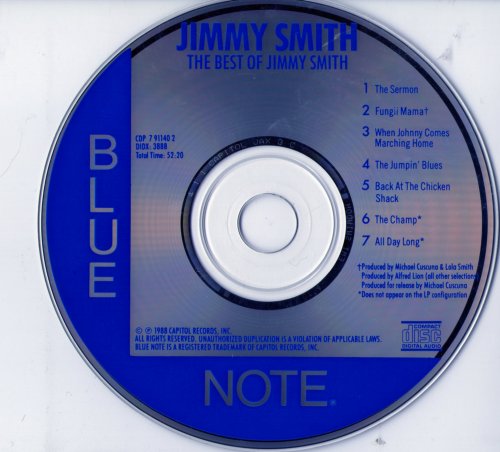 Jimmy Smith - The Best Of: The Blue Note Years (1988)