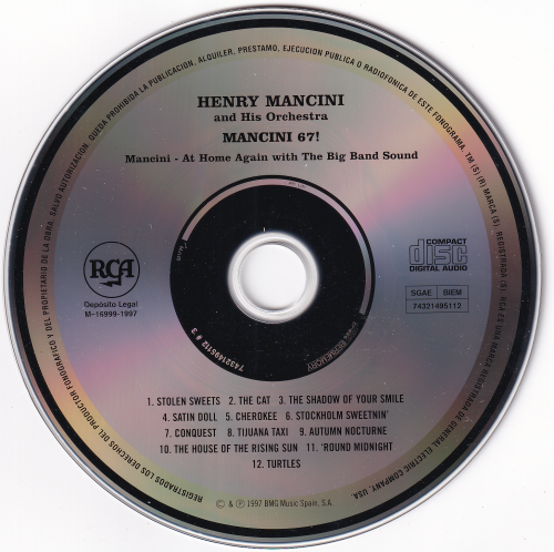 Henry Mancini And His Orchestra - Mancini '67 (1997)