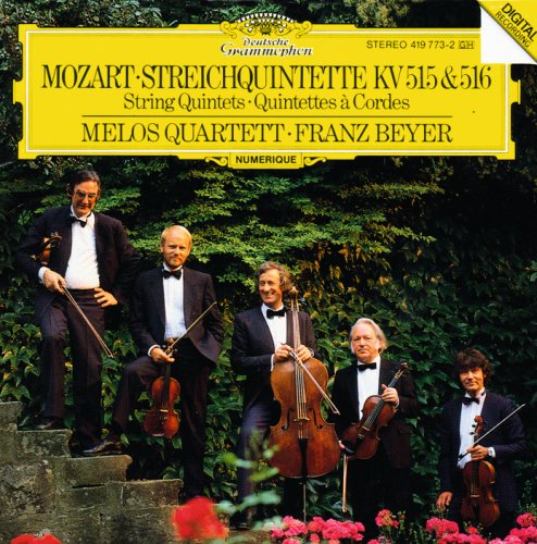 Melos Quartett, Franz Beyer - Mozart: String Quintets K. 515 & 516 (1987)