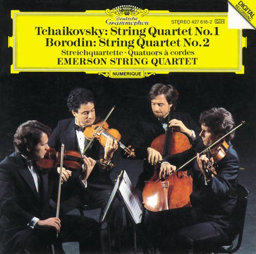 Emerson String Quartet - Tchaikovsky: String Quartet 1 - Borodin: String Quartet 2 (1986)