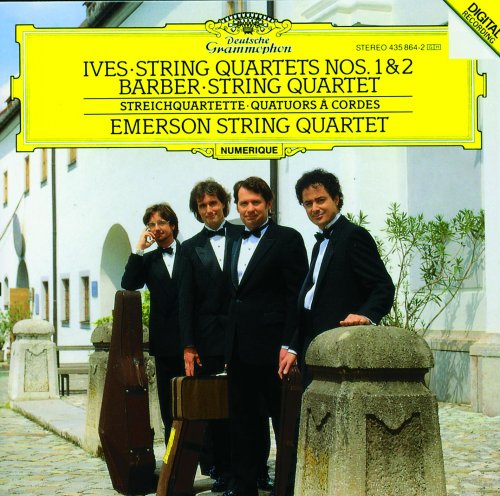 Emerson String Quartet - Ives: String Quartets Nos. 1 & 2 - Barber: String Quartet (1992)