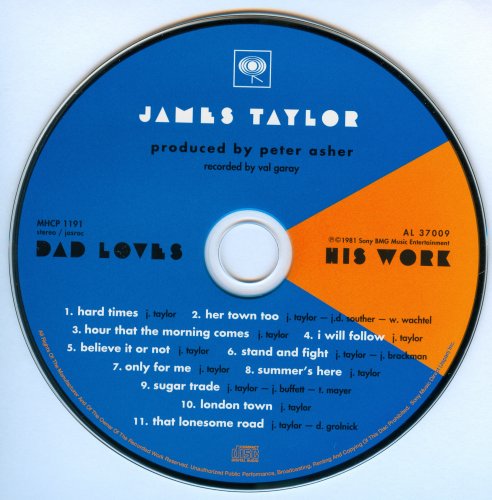 James Taylor - Dad Loves His Work (1981) [2006 Japanese Edition]