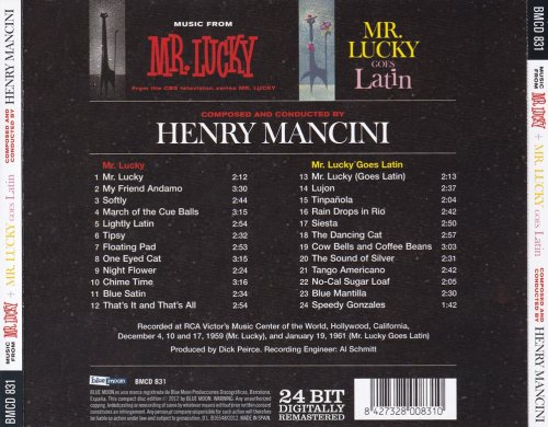 Henry Mancini - Mr. Lucky / Mr. Lucky Goes Latin (2012)