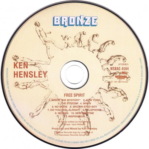 Ken Hensley - Free Spirit (1981) [2023 Japanese Edition]