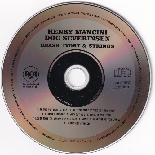 Henry Mancini & Doc Severinsen - Brass, Ivory and Strings & Brass on Ivory (1999)