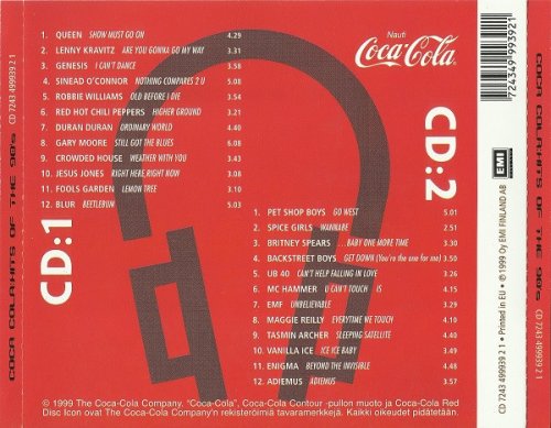 VA - Coca Cola: Hits Of The 90's (2CD) (1999) FLAC