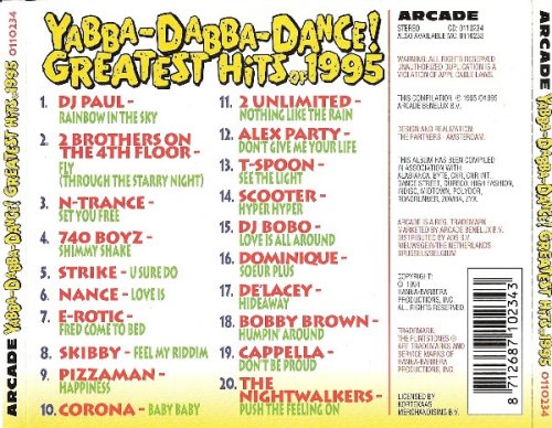 VA - Yabba-Dabba-Dance! Greatest Hits Of 1995 (1995) FLAC