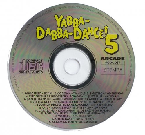 VA - Yabba-Dabba-Dance! 5 (1994) FLAC