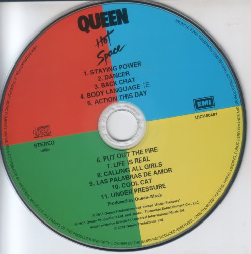 Queen - Hot Space (1982) [2024 Japanese Edition]