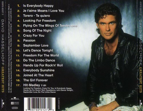 David Hasselhoff - Greatest Hits (2004)