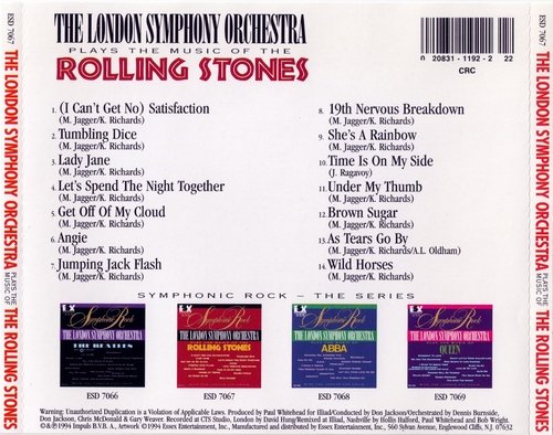 The London Symphony Orchestra - Plays The Music Of The Rolling Stones (1994) CD-Rip