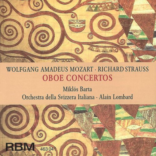 Miklos Barta, Alain Lombard and Orchestra della Svizzera Italiana - Mozart & R. Strauss: Oboe Concertos (2024)