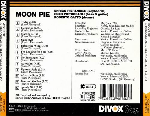 Enrico Pieranunzi, Enzo Pietropaoli, Roberto Gatto - Moon Pie (1988)