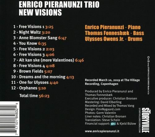 Enrico Pieranunzi Trio - New Visions (2019)