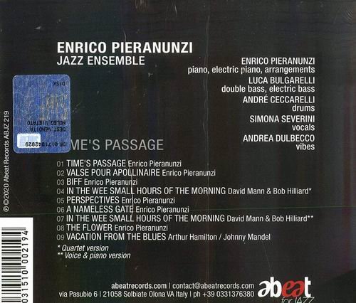 Enrico Pieranunzi Jazz Ensemble - Time's Passage (2020)