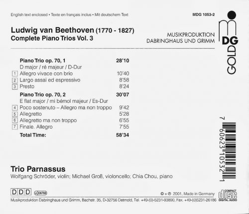 Trio Parnassus - Beethoven: Piano Trios, Vol. 3 (2002) CD-Rip