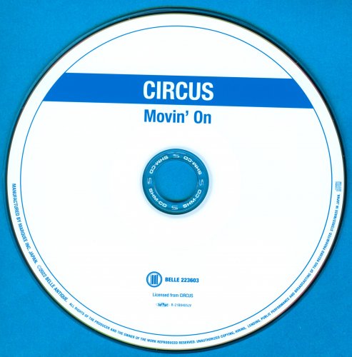 Circus - Movin' On (1977) [2022 Japanese Edition]