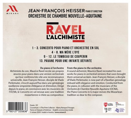 Orchestre de Chambre Nouvelle-Aquitaine, Jean-François Heisser - Ravel l'Alchimiste (2025) [Hi-Res]