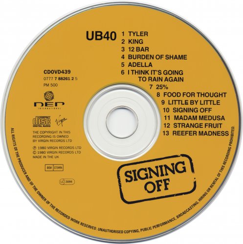 UB40 - Signing Off (1980) [1992]