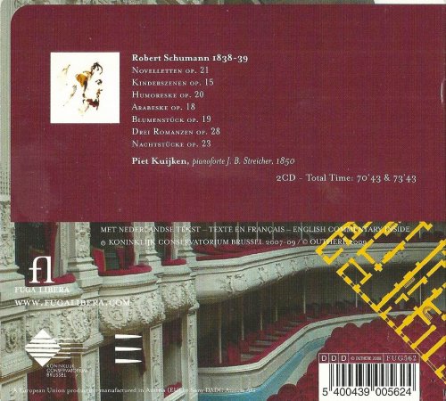 Piet Kuijken - Schumann: Piano works '1838-1839' (2010) CD-Rip