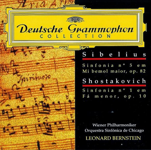 Leonard Bernstein - Sibelius: Symphony no. 5 / Shostakovich: Symphony no. 1 (1999) CD-Rip