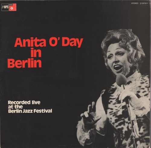 Anita O'Day - In Berlin: Recorded Live At The Berlin Jazz Festival (1971) LP