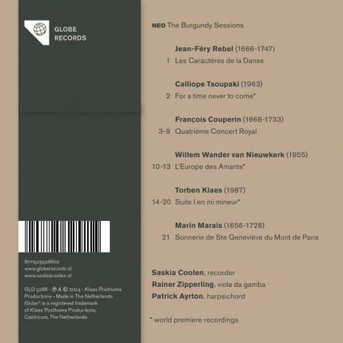 Patrick Ayrton, Rainer Zipperling, Saskia Coolen - Neo - French Baroque Music and New Compositions (2025) [Hi-Res]