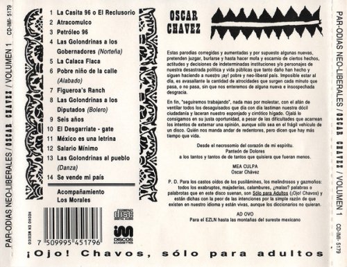 Oscar Chavez - Par-Odias Neo-Liberales Vol. 1 (2000) [CD-Rip]