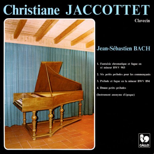 Christiane Jaccottet - Bach: Chromatic Fantasy and Fugue in D Minor, BWV 903 - Preludes (2021) [Hi-Res]