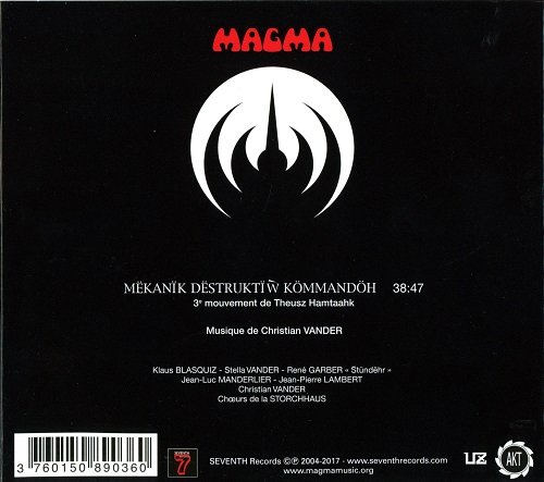 Magma - Mekanik Kommandoh - Akt X (1997) CD-Rip