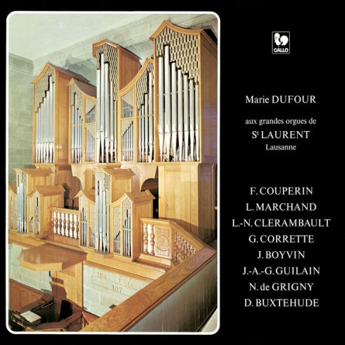 Marie Dufour - Couperin - Clérambault - Grigny - Buxtehude: Works for Organ (2021) [Hi-Res]