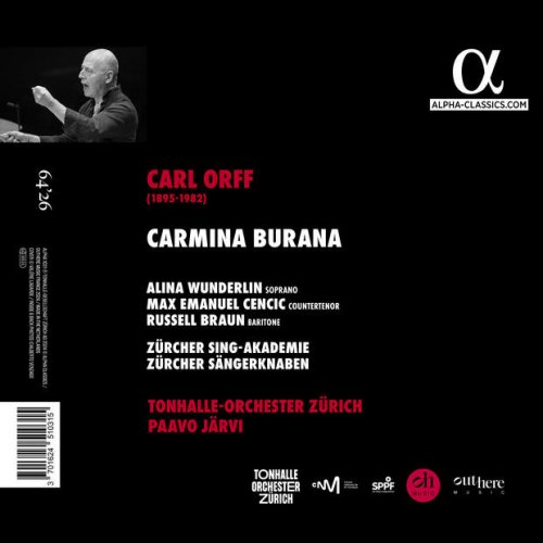 Paavo Järvi, Tonhalle-Orchester Zürich - Carl Orff: Carmina Burana (2025) [Hi-Res]