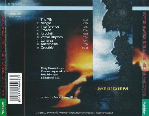 Percy Howard, Charles Hayward, Fred Frith, Bill Laswell - Meridiem (1998)