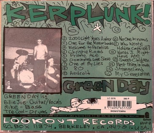 Green Day - Kerplunk! (1991)