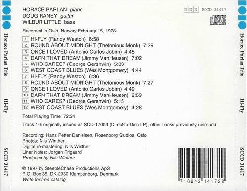 Horace Parlan Trio - Hi-Fly (1978) CD Rip