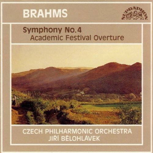 Czech Philharmonic Orchestra, Jiří Bělohlávek - Brahms: Symphony No. 4, Academic Festival Overture (1988)