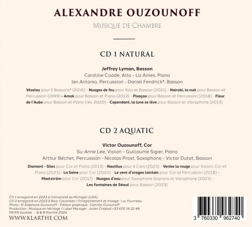 Jeffrey Lyman, Victor Ouzounoff - Alexandre Ouzounoff (Œuvres de musique de chambre) (2025) [Hi-Res]