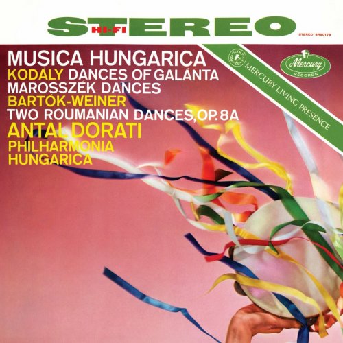 Philharmonia Hungarica - Bartók: Dances of Galánta; Dances of Marosszèk; Roumanian Dances (Antal Doráti – Philharmonia Hungarica – The Mercury Masters Vol. 1) (2025)