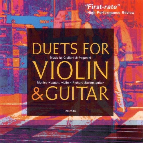 Monica Huggett, Richard Savino - Giuliani & Paganini: Duets for Violin and Guitar (1995)