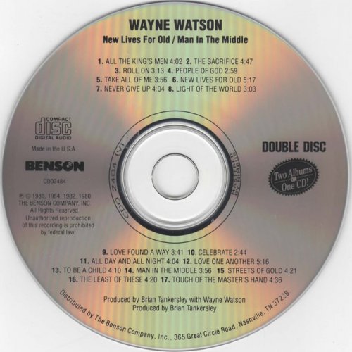 Wayne Watson - New Lives for Old / Man In the Middle (1988)