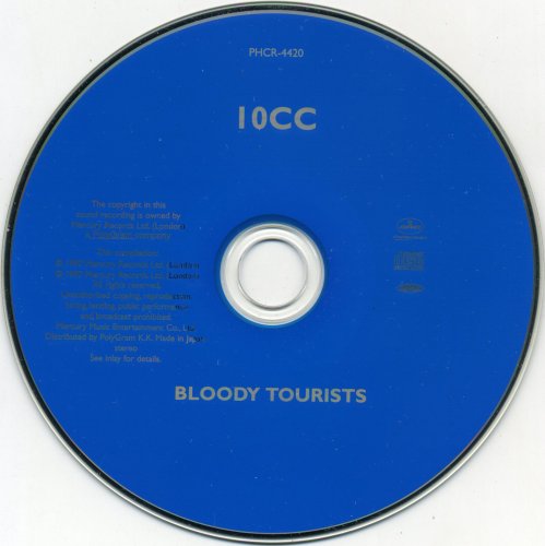 10cc - Bloody Tourists (1978) [1998 Japanese Edition]