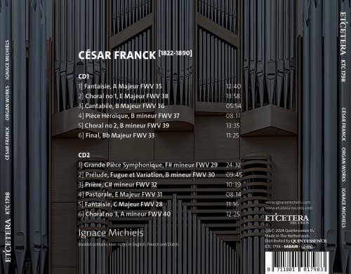 Ignace Michiels - Franck: Organ Works (2025) [Hi-Res]