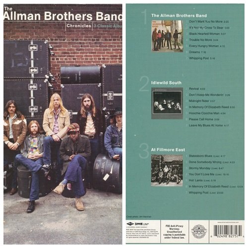 The Allman Brothers Band - Chronicles / 3 Classic Albums (2005)