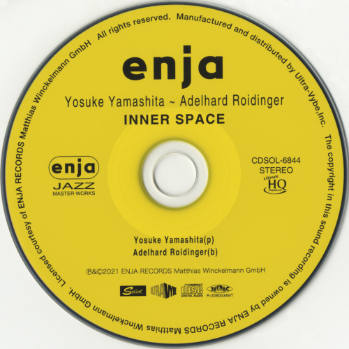 Yosuke Yamashita & Adelhard Roidinger - Inner Space (2021)