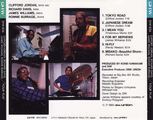 Clifford Jordan, Richard Davis, James Williams, Ronnie Burrage - Four Play (1990)