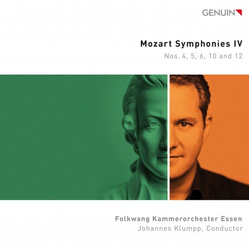 Folkwang Kammerorchester Essen & Johannes Klumpp - Mozart Symphonies IV – Nos. 4, 5, 6, 10, and 12 (2025) [Hi-Res]