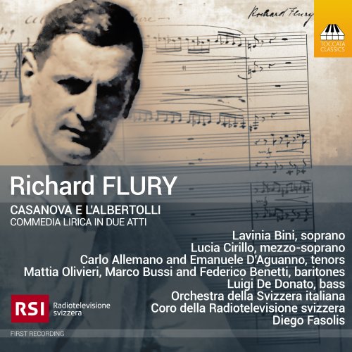 Diego Fasolis, Orchestra della Svizzera Italiana - Richard Flury: Casanova e l’Abertolli (2025) [Hi-Res]